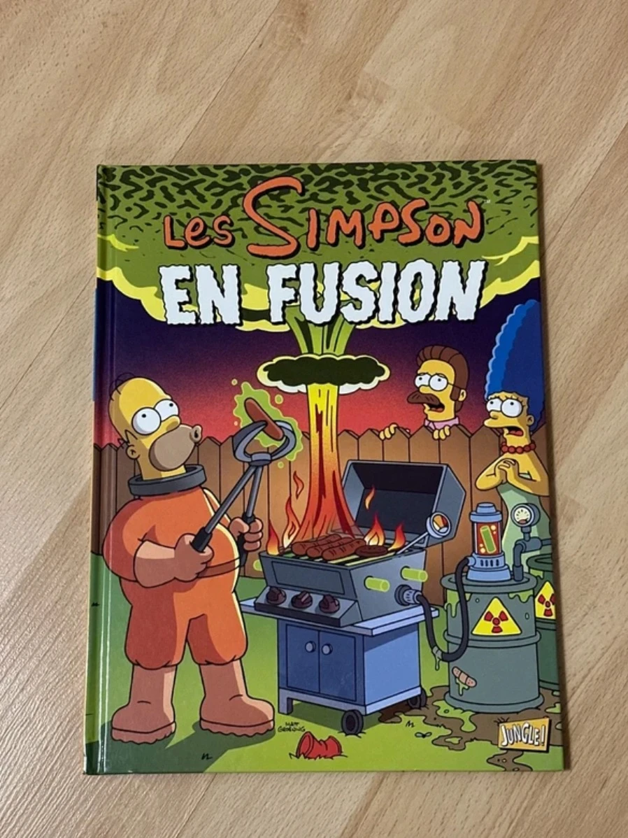 BD Les Simpson N*30 En fusion - comme neuf